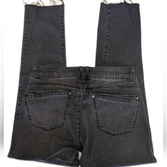 Mac & Me black/gray wash, mod rise, slim stretch jeans, tummy control 4 - Picture 3 of 7